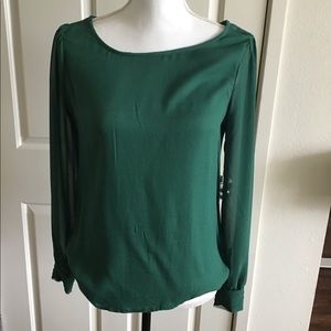 Emerald Green Blouse